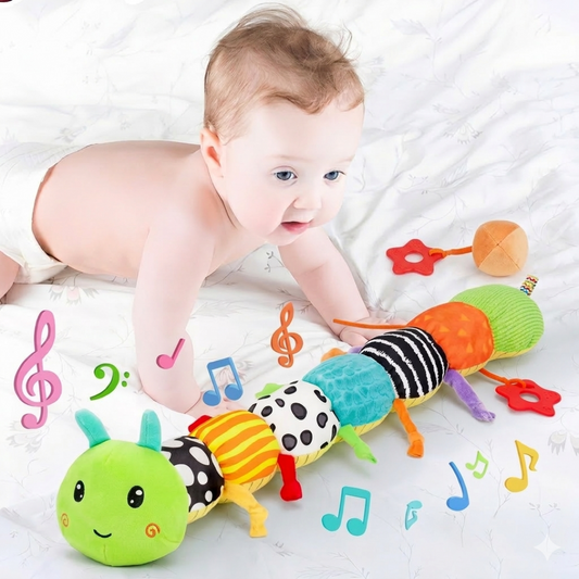 Jouet Chenille Musical pour le Développement Sensoriel