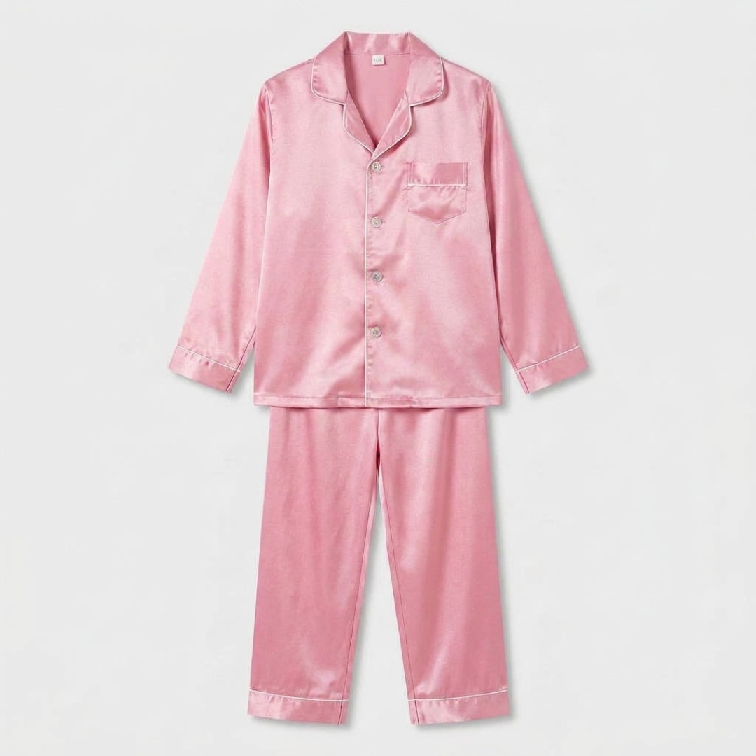 Pyjamas à boutons pour enfants pour des nuits douillettes  