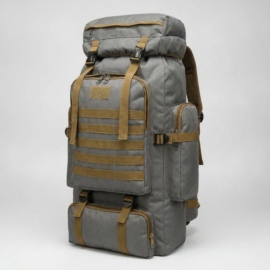 Mochila de senderismo de 40L para equipo seco y organizado