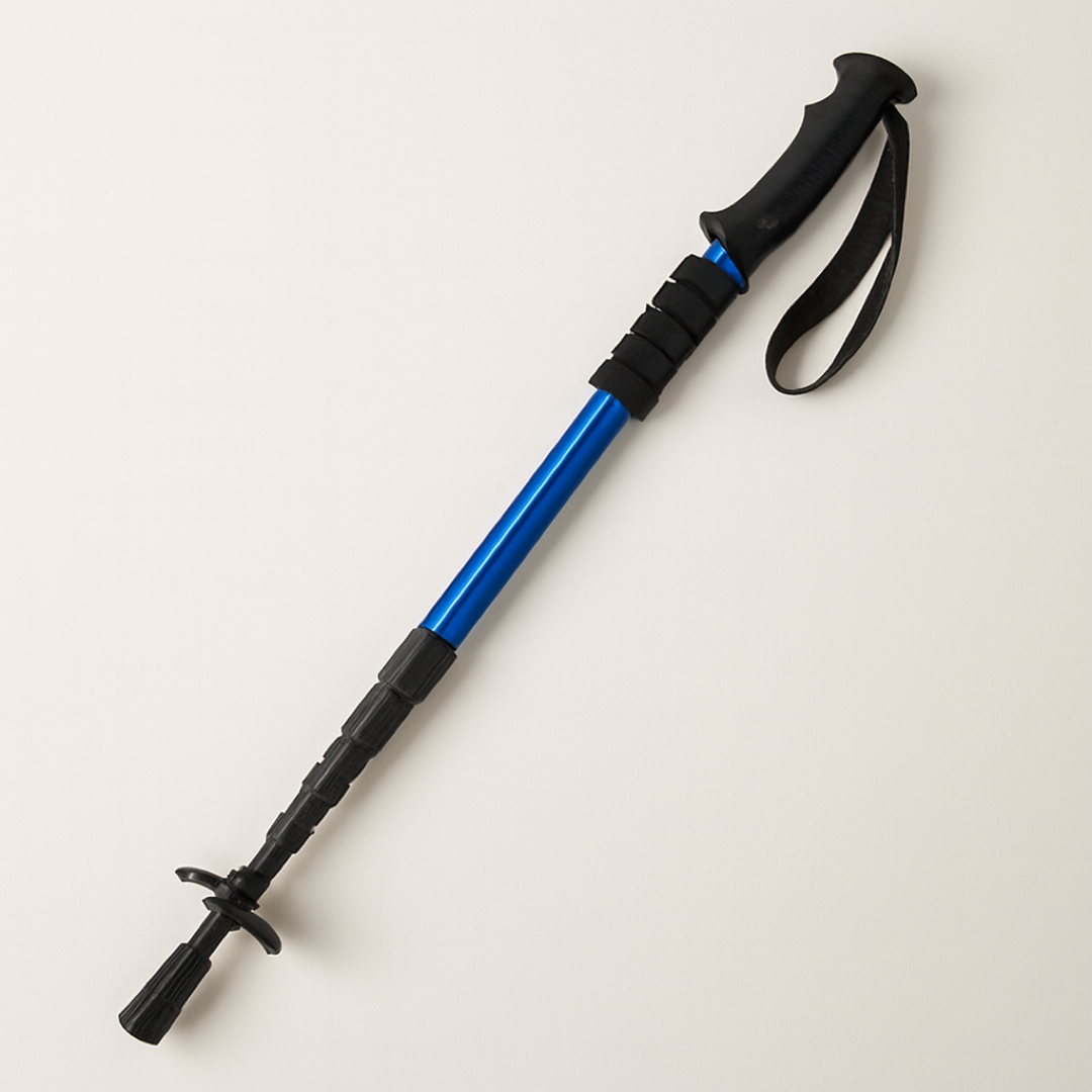 Bâton de trekking pliable pour des sentiers plus stables