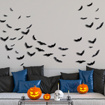 Lumini în formă de lilieci pentru pereți festivi de Halloween