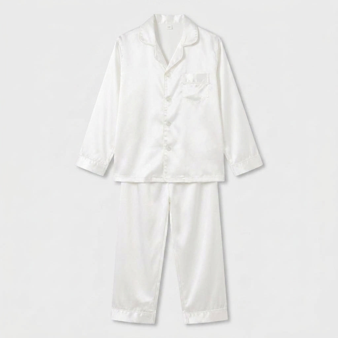 Pyjamas à boutons pour enfants pour des nuits douillettes  