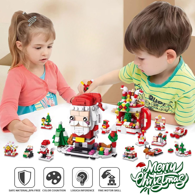 Advent Building Block Calendar For Festive Family Fun