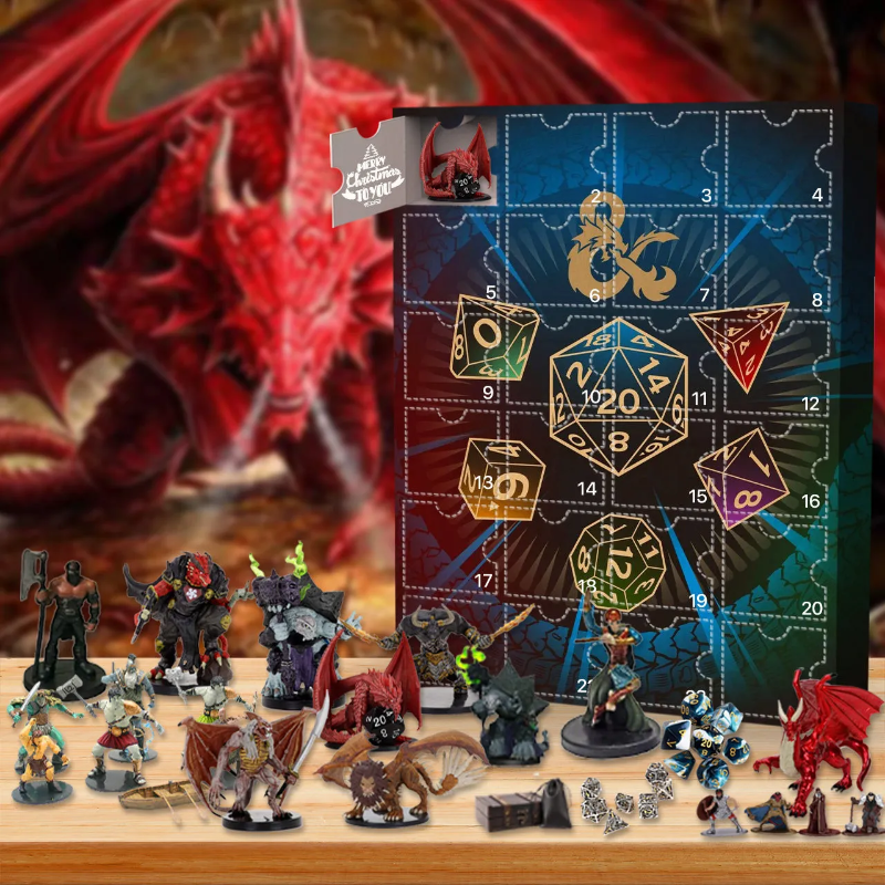 Dungeons-and-Dragons-Adventskalender für den festlichen Countdown
