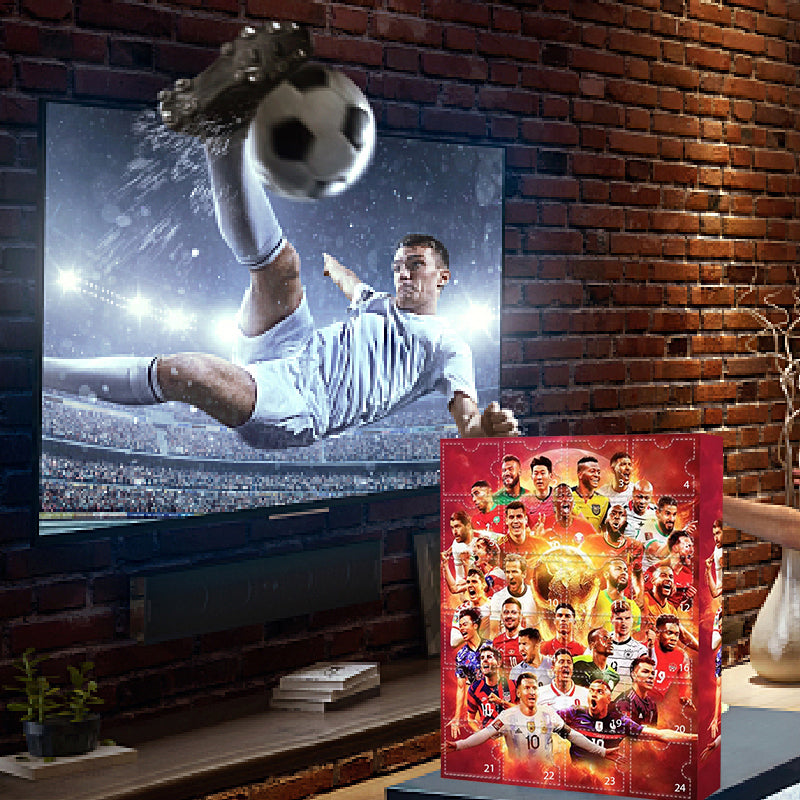 Calendrier de l’Avent de football avec une surprise quotidienne pour les fans