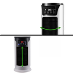 Draagbare aircooler voor stille kamercomfort