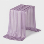 Traversă de masă transparentă, pentru decorarea fără efort a evenimentelor