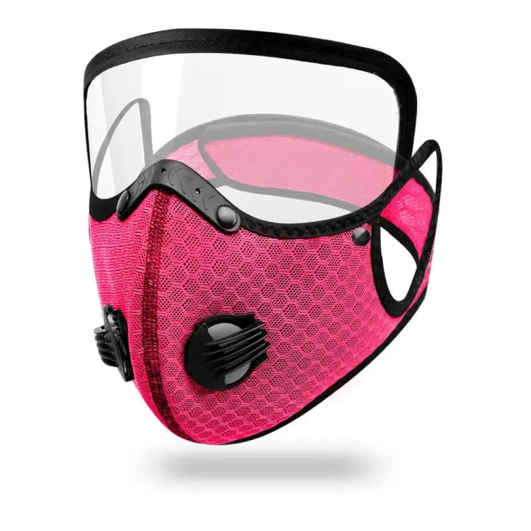 Verstelbaar koolstoffiltermasker voor stoffige klussen