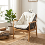 Supportive Seat Cushion for Comfortable Workdays