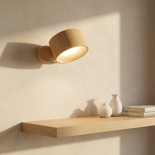 Lampe murale sans fil nordique – éclairage chaleureux à distance