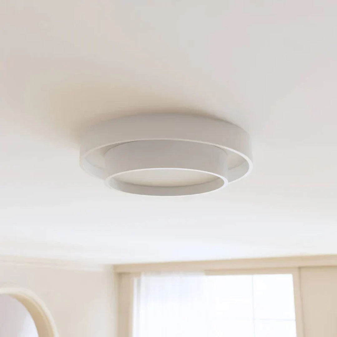 Lampada da soffitto a LED a doppio anello – atmosfera regolabile