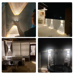 Lampă sculpturală de exterior pentru o lumină primitoare