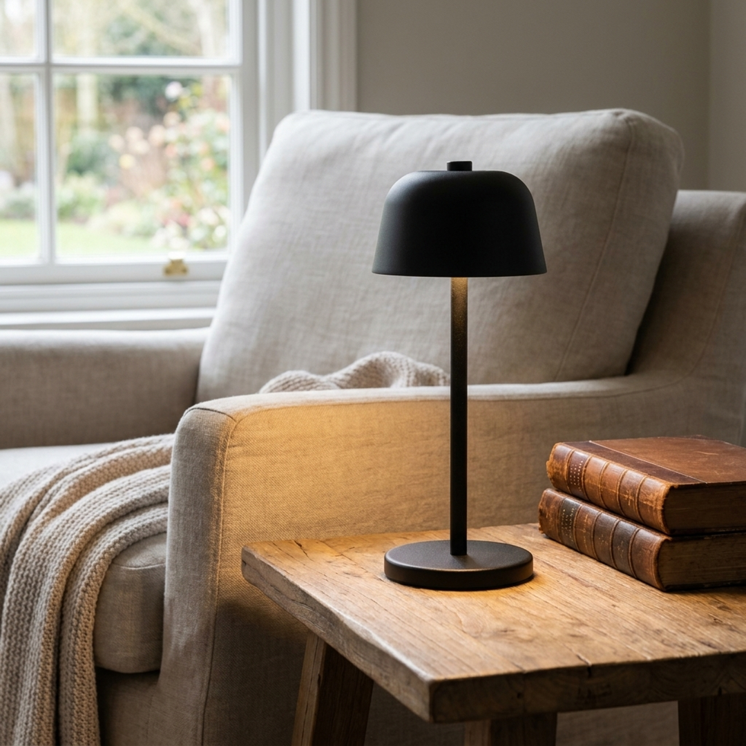 Oplaadbare Tafellamp voor rommelvrije sfeer
