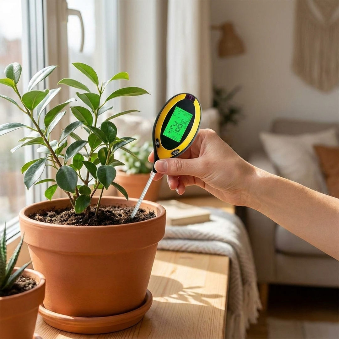Testeur de sol quatre directions pour un soin des plantes assuré