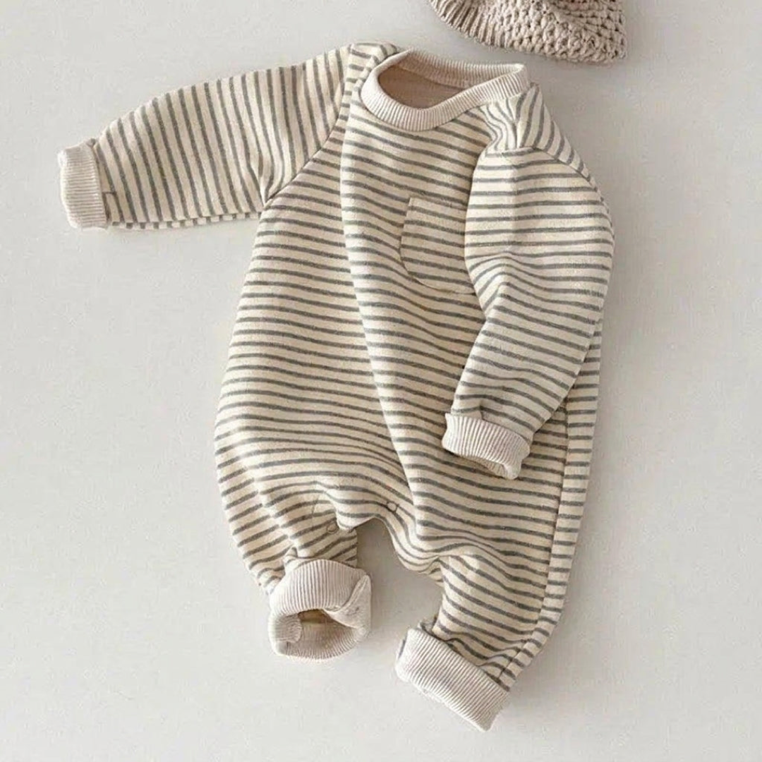 Baby-Bio-Baumwollstrampler für empfindliche Haut