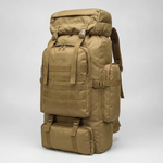 Mochila de senderismo de 40L para equipo seco y organizado