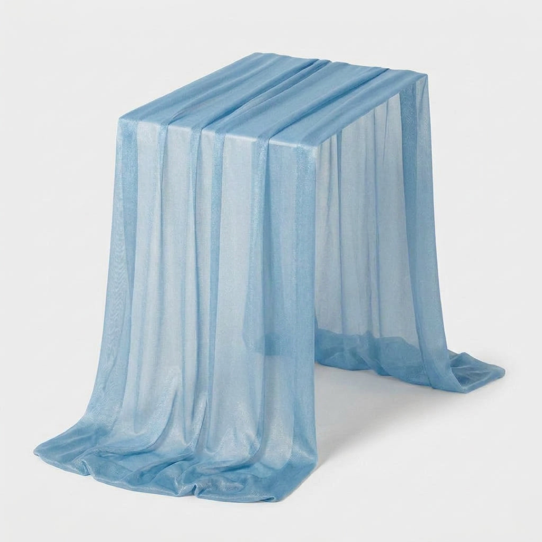Traversă de masă transparentă, pentru decorarea fără efort a evenimentelor