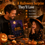 Set de calendar de Advent cu casă bântuită pentru distracție de Halloween