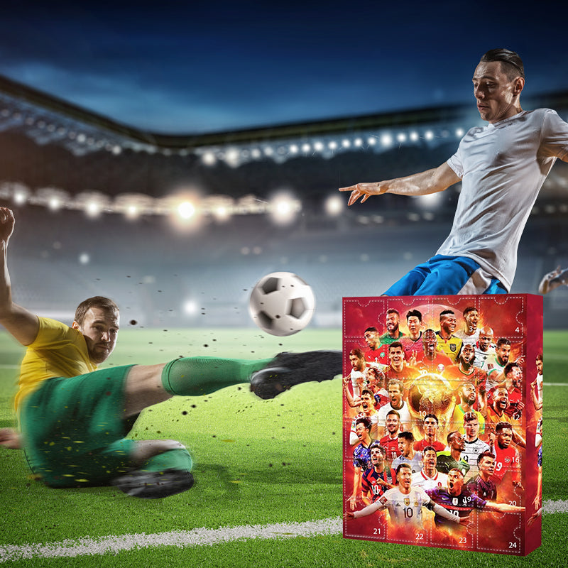 Football Advent Calendar With 24 Daily Surprises