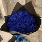 Rosa artificial brillante para belleza duradera