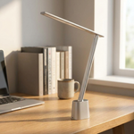 Kabellose klappbare Schreibtischlampe für flexibles Licht