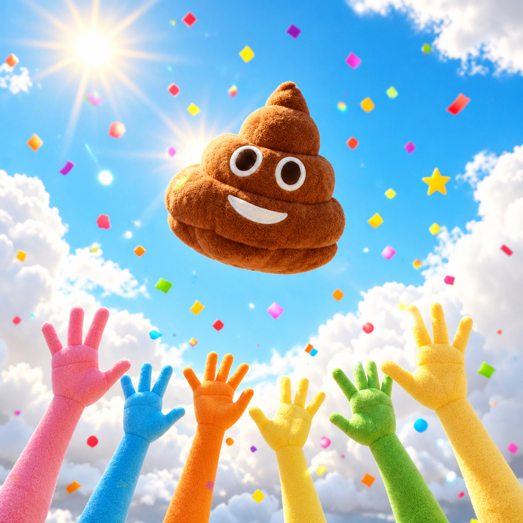Farting Poop Plush for Instant Laughs