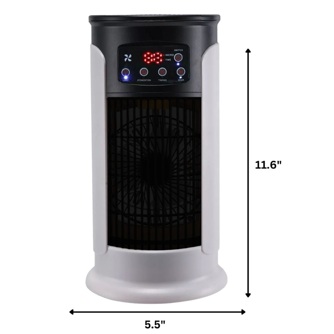 Draagbare aircooler voor stille kamercomfort