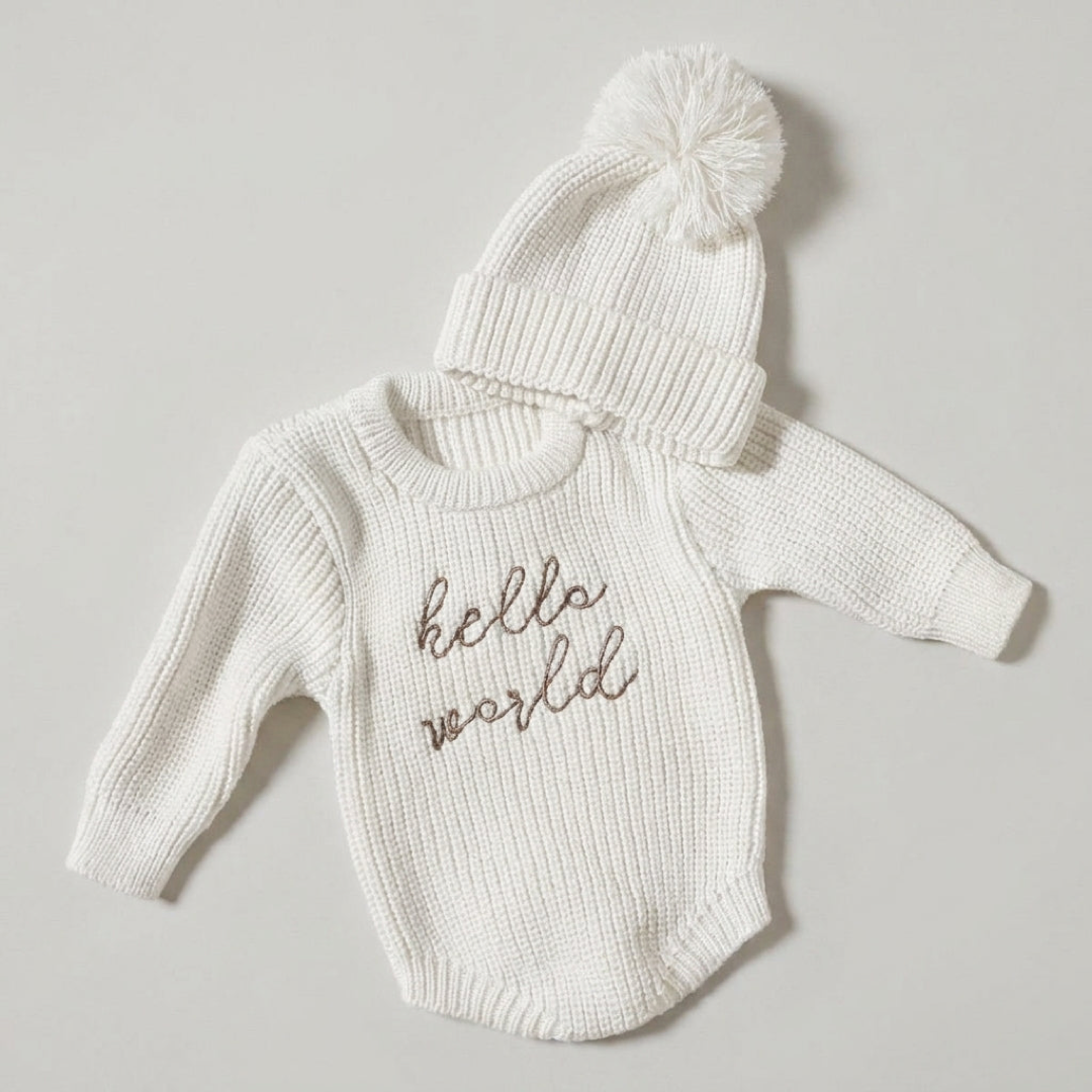 Bio-Strick-Babyset für sanften Komfort