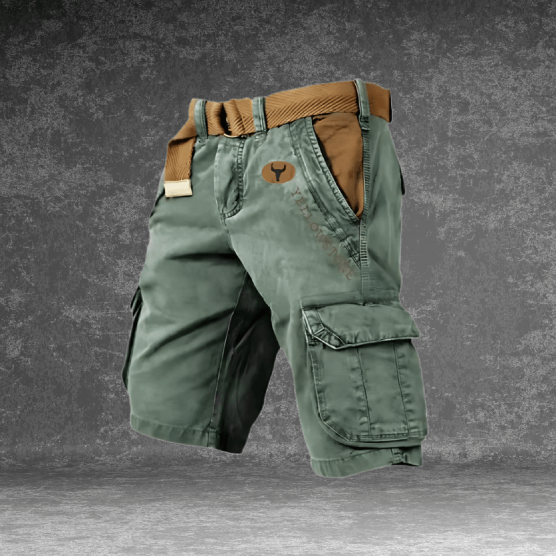 Heren cargoshorts met praktische zakken