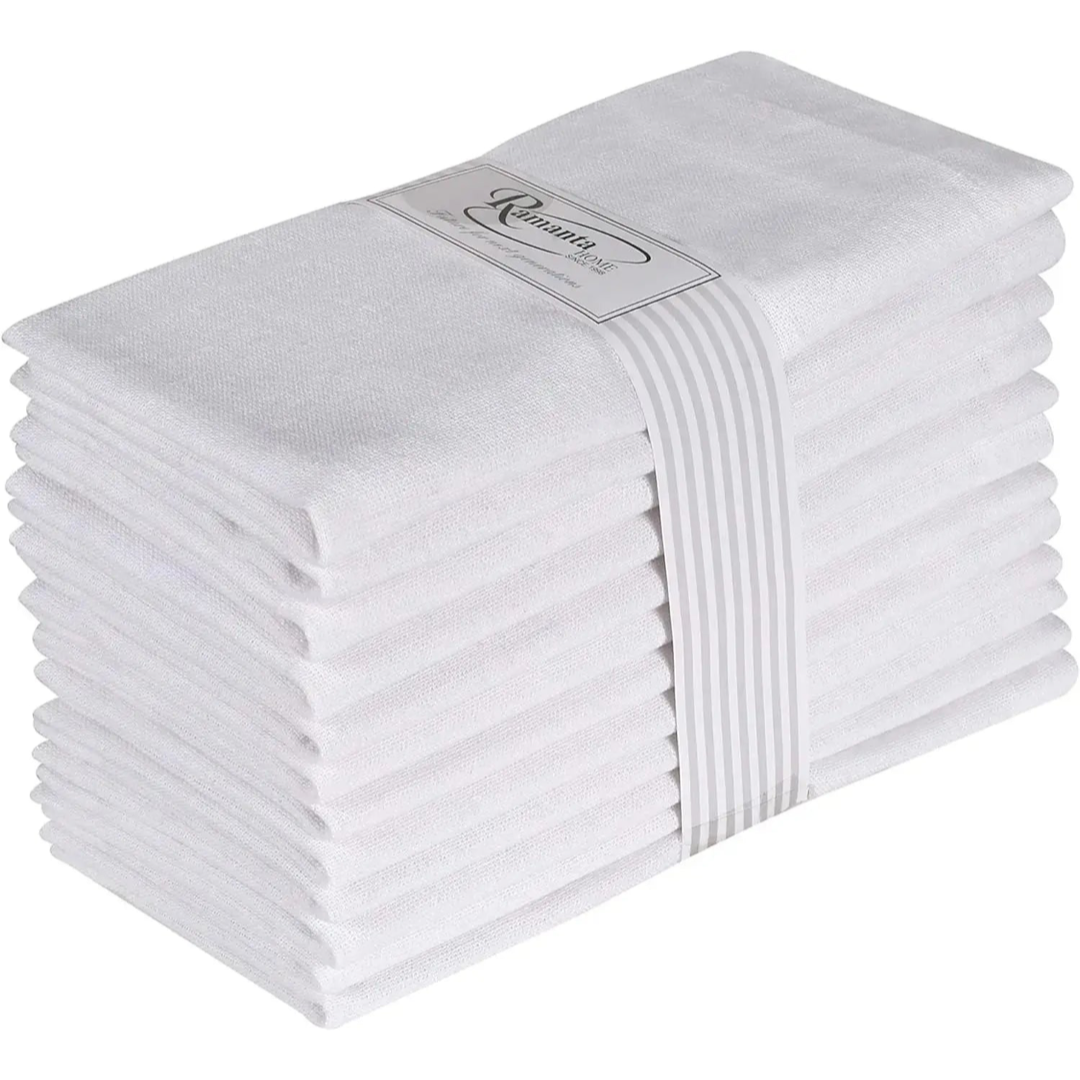 Serviettes de table en lin pour recevoir sans effort