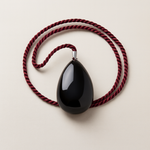 Collier goutte d’obsidienne – style quotidien sans effort