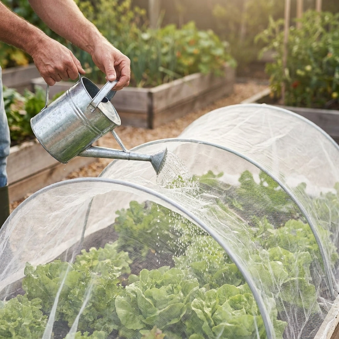 Filet barrière anti-nuisibles de jardin pour des récoltes plus saines