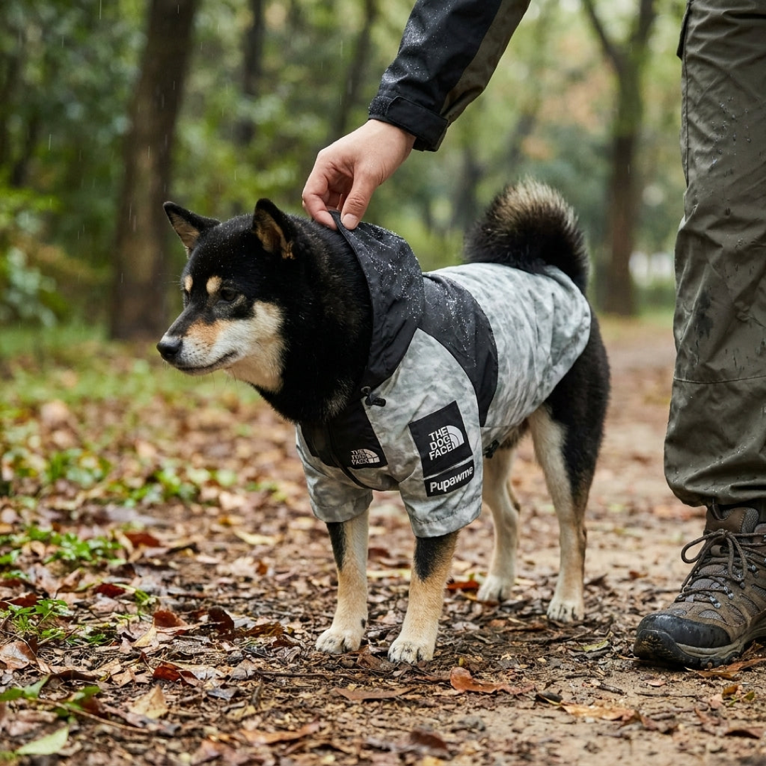 All-Weather Hondenjas voor Droge, Comfortabele Wandelingen