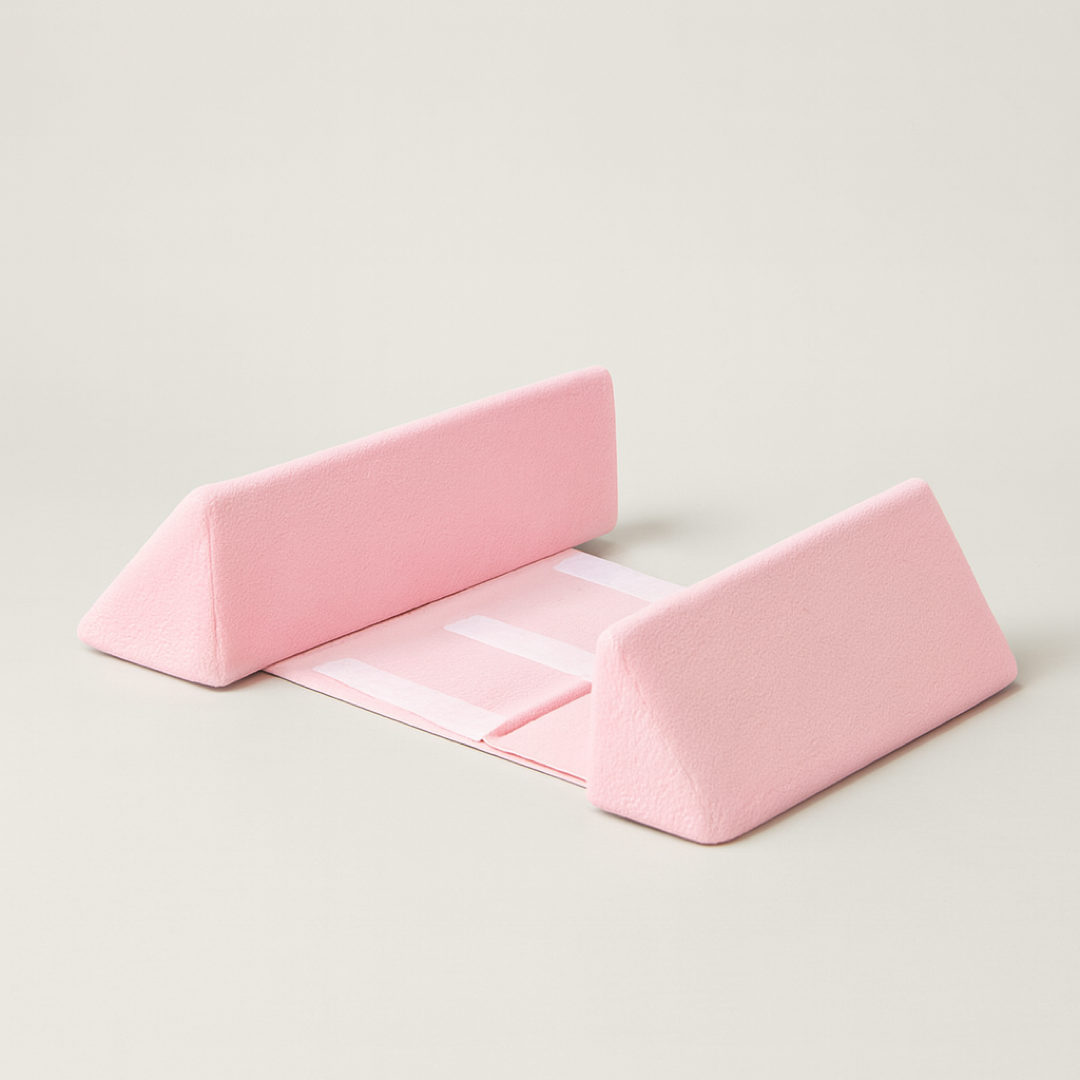 Almohada ajustable de soporte para bebés para comodidad suave
