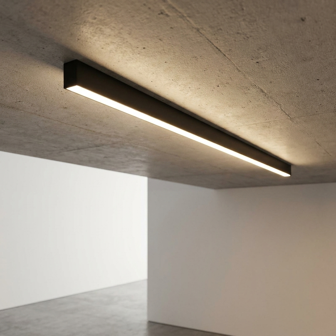 Scandinavische LED-plafondlamp voor heldere verlichting  