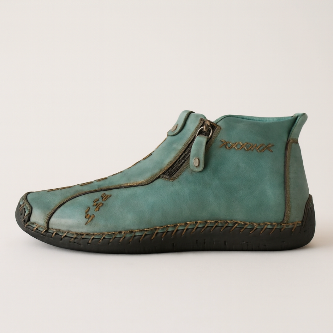 Bottes en PU zippées pour homme pour un enfilage facile
