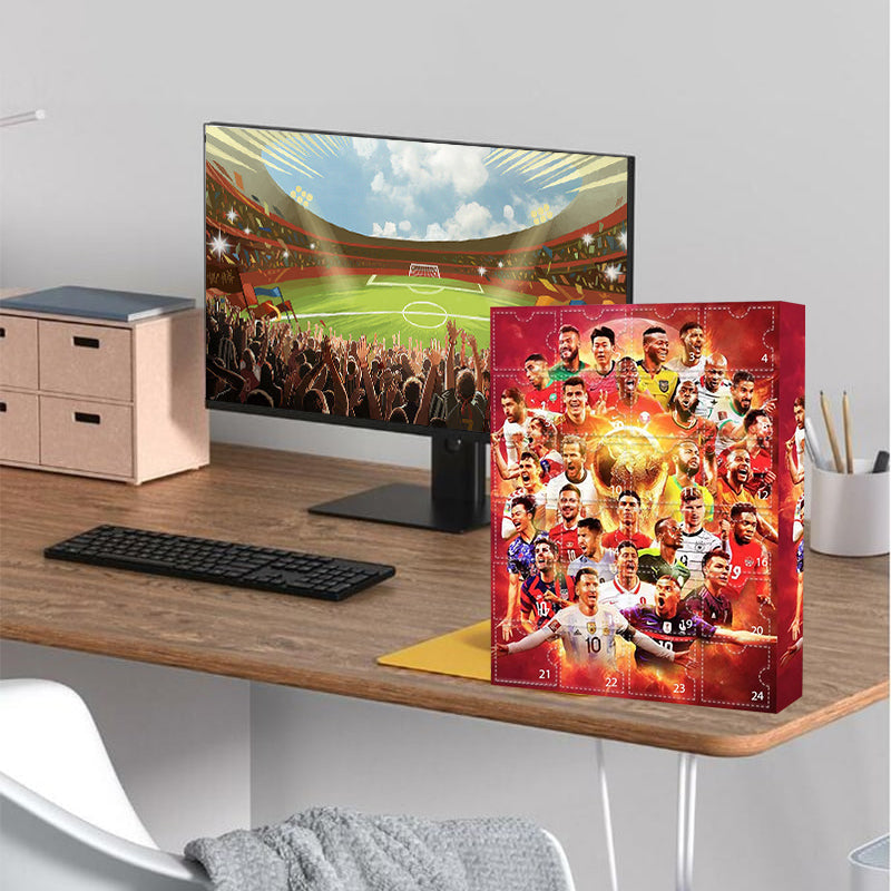 Calendrier de l’Avent de football avec une surprise quotidienne pour les fans