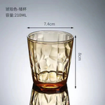 Vasos transparentes cristalinos para sorbos sin preocupaciones