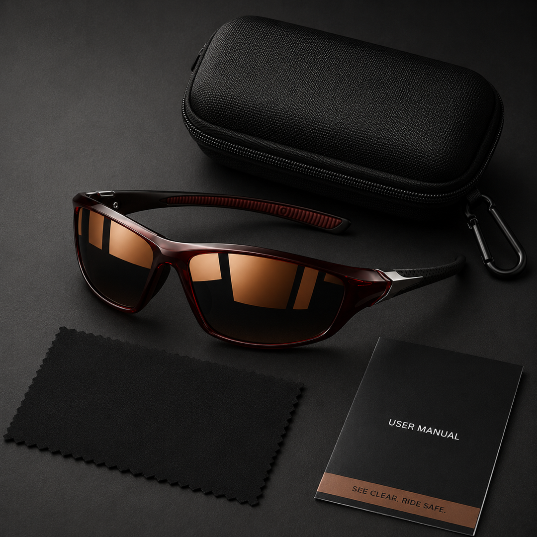 Lunettes de sport polarisées pour une vision extérieure plus claire