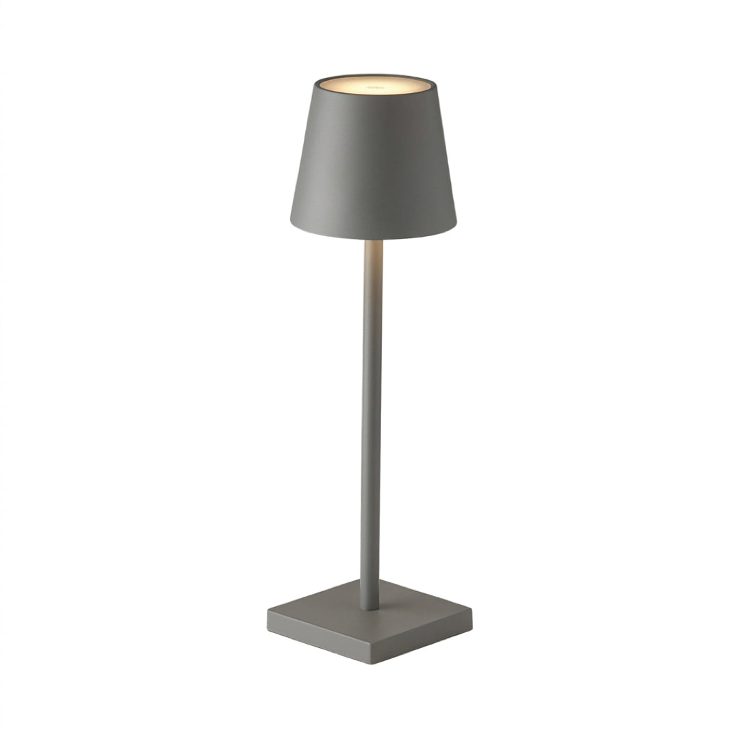 Lámpara de mesa LED inalámbrica con brillo ajustable