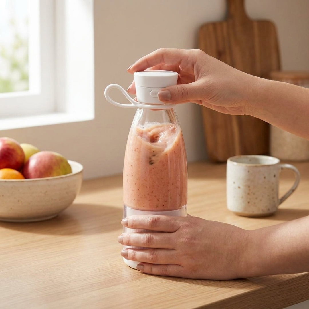Tragbarer Mixer für frische Getränke überall
