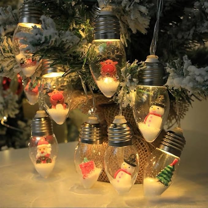 Luci natalizie da appendere per una luce dal fascino nostalgico