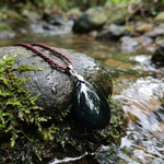 Collier goutte d’obsidienne – style quotidien sans effort