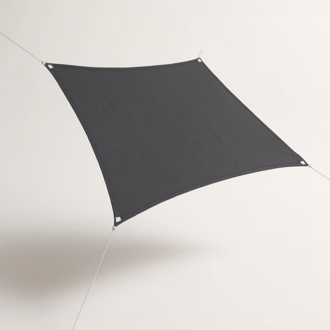 Vela de sombra impermeable para comodidad en todo clima  