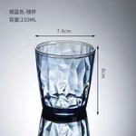Vasos transparentes cristalinos para sorbos sin preocupaciones