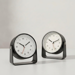 Compact metalen wekker voor stille concentratie  