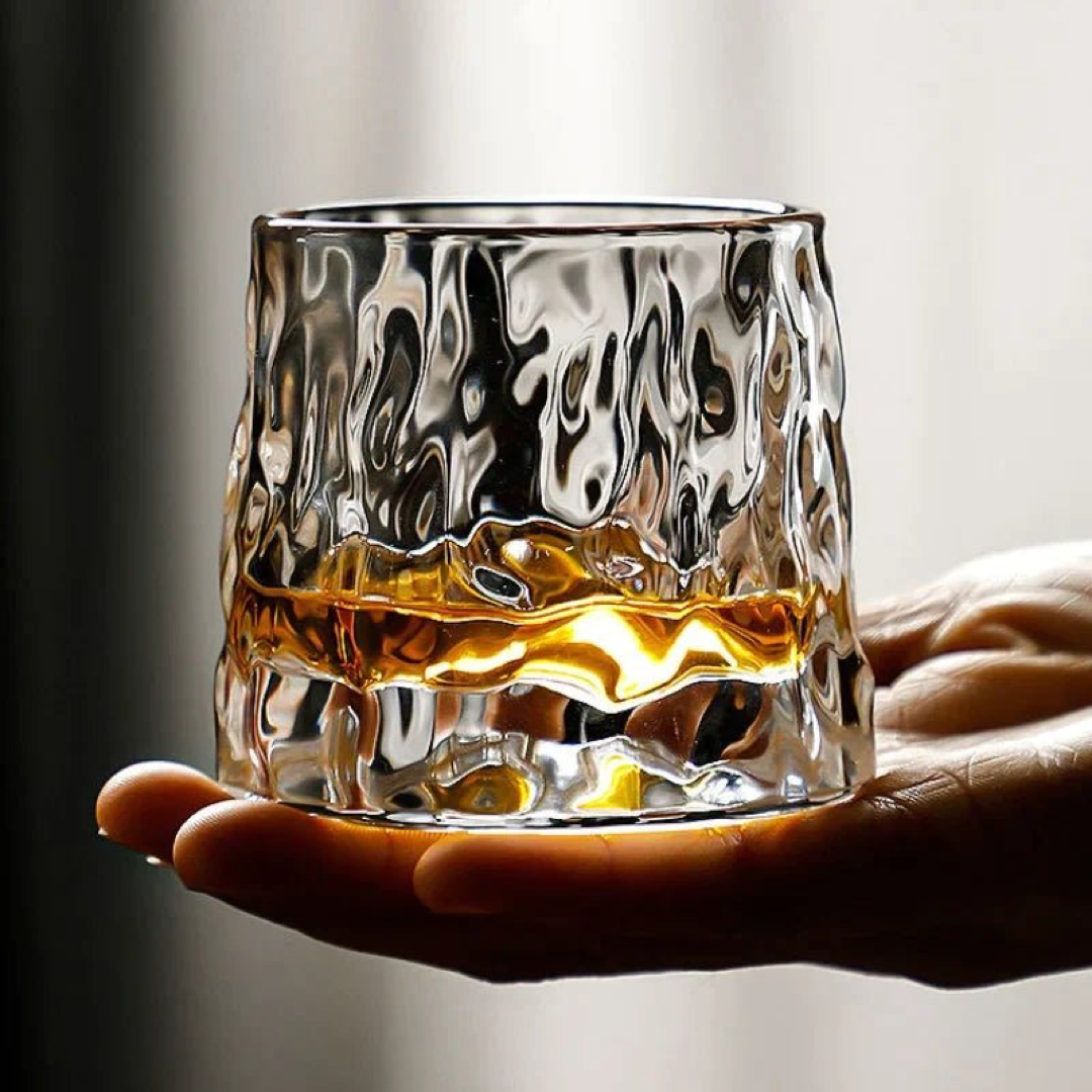Kristallwirbel-Whiskygläser für intensiveren Geschmack