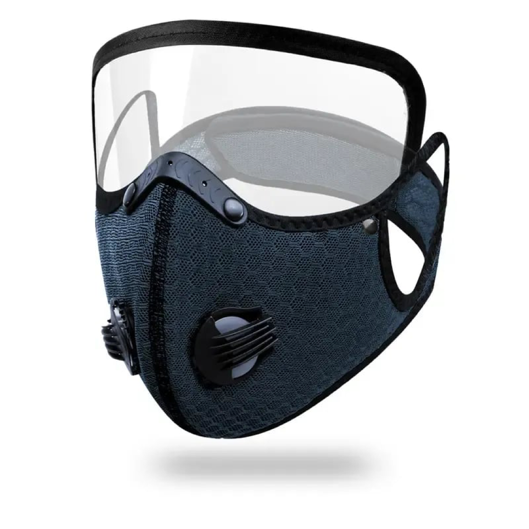 Verstelbaar koolstoffiltermasker voor stoffige klussen