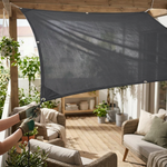 Vela de sombra impermeable para comodidad en todo clima  
