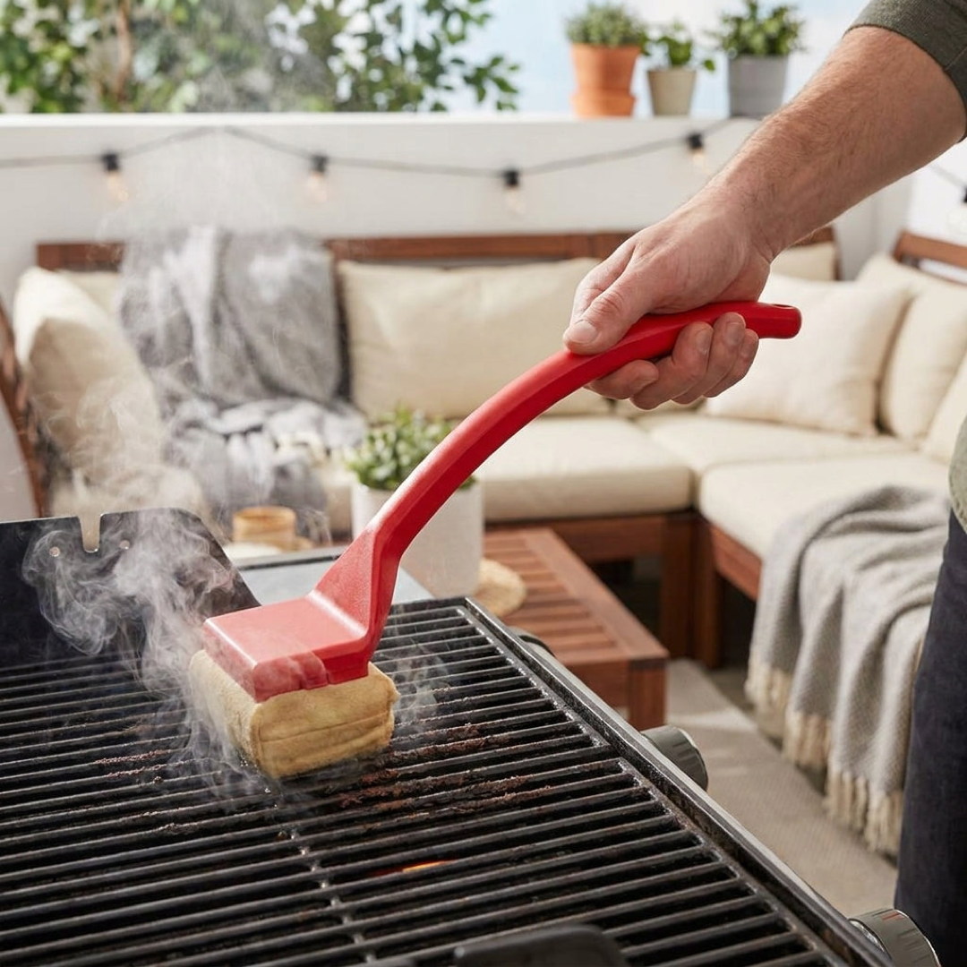 Stoom Grillborstel voor Chemisch Vrij Schoonmaken